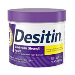 Desitin Maximum Strength 40% Zinc Oxide Paste. Fast, Soothing Relief For Irritated Skin, Diaper Rash Healing Ointment, 574G.    Exp: 02/2028