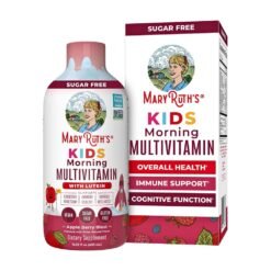 Mary Ruth's Kids Liquid Morning Multivitamin for Kids, Sugar Free. For Overall Health, Immune Support, Growth & Development,  Strawberry flavour, 450mls .        Exp: 05/2028
