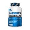 EVL L-Arginine & L-Citrulline Complex, 1:1 Ratio, 500MG| 500MG. Nitric Oxide Booster, For Improved Blood Flow, Blood Pressure, Erectile Function, 120 Capsules.   Exp:  01/2028