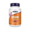 Now Foods MSM Powder For Men & Women, 1000MG. Supports Hair, Skin, Nails, Joint Health, & Mobility, 120 Capsules.    Exp: 11/2030
