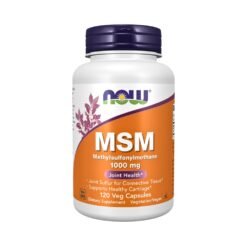 Now Foods MSM Powder For Men & Women, 1000MG. Supports Hair, Skin, Nails, Joint Health, & Mobility, 120 Capsules.    Exp: 11/2030
