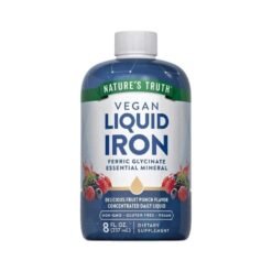 Nature's Truth Liquid Iron Drops, Ferrous Glycinate, 18mg. Red Blood Cell Production, ADHD, Energy Support.      Exp: 04/2028