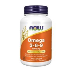 Now Foods, Omega 3-6-9, 1000 mg With A Blend of Flaxseed, EPO, Canola, Blackcurrant, Pumpkin Oils. For Heart, Brain Health, Overall Wellness.  Exp: 09/2028