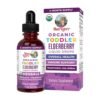 Mary Ruth's Toddler Elderberry Syrup, USDA Organic Elderberry,  Kids Immune Support Supplement for Ages 1-3 Years   30mls, Sugar Free                                                     Exp: 03/2028