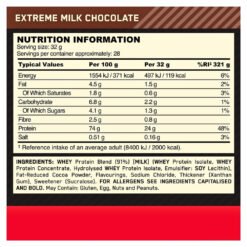 Alternative view of Optimum Nutrition Gold Standard 100% Whey Protein Powder. Complete Protein For Muscle Growth, Weight Management.  28 Servings, Double Rich Chocolate, 896G     Exp: 11/2027