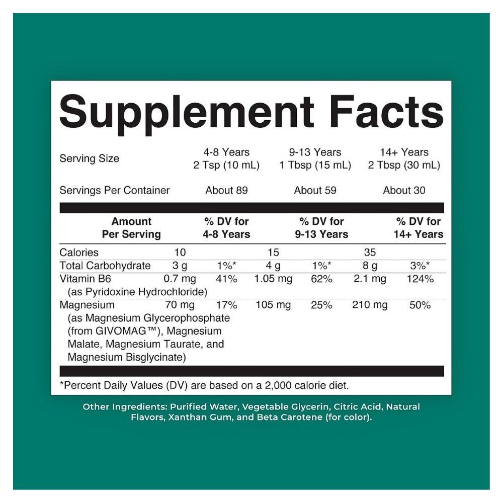 Mary Ruths Liquid Magnesium Blend With Magnesium Bisglycinate, Malate, Taurate & Glycerophosphate, 105MG., Fom Ages 4+. Improves Sleep, Cognitive Function, Electrolyte Balance, Muscle Relaxation, 900mls . Exp: 02/2028 - Image 2