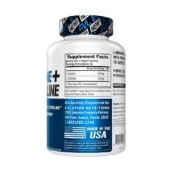 Alternative view of EVL L-Arginine & L-Citrulline Complex, 1:1 Ratio, 500MG| 500MG. Nitric Oxide Booster, For Improved Blood Flow, Blood Pressure, Erectile Function, 120 Capsules.   Exp:  01/2028
