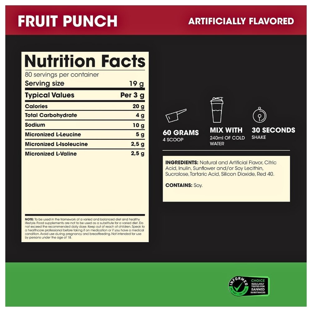 Optimum Nutrition Micronized Creatine Monohydrate Powder, Fruity Punch, 360g- For Muscle Building Support, Improved Exercise Performance & Recovery, Brain Health- 80 Servings Exp: 06/2028 - Image 2