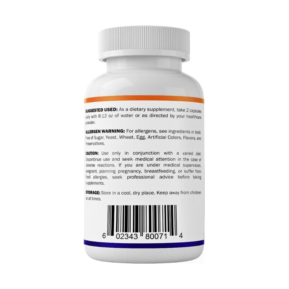 Vitamatic Mastic Gum 1000 mg. Supports a Healthy Balance of Stomach Bacteria, Digestive & Oral Health, 120 Capsules. Exp: 06/2028 - Image 5
