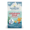 Nordic Naturals Children’s DHA, Strawberry. Support For Brain, Eyes, Nerve Development & Function.      - 180 Chewable Soft Gels  -                     Exp: 06/2030