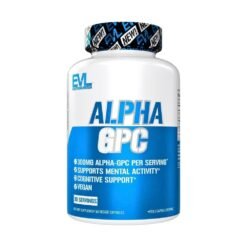 EVL Alpha GPC 600mg Nootropic Brain Supplement. Supports Cognitive Function, Focus & Mental Performance ,  60 Capsules      Exp: 05/2028