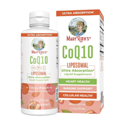 Mary Ruth's  CoCoenzyme Q10 Liposomal Liquid, 75mg. Antioxidant Support for Heart Health, Blood Pressure & Improved Energy      225mls                                                                        Exp: 02/2028