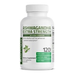 Bronson Extra Strength Ashwagandha, 450MG. Natural Stress, Energy, Sleep & Immune Support, 120   Capsules Exp: 01/2028