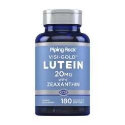 Piping Rock  Lutein With Zeaxanthin, 20mg. Eye Antioxidant, Supports Eye Health,   180 Softgels  |6 Months Supply|        Exp: 12/2028