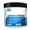EVL L-Arginine & L-Citrulline Complex, 1:1 Ratio, 500MG| 500MG. Nitric Oxide Booster, For Improved Blood Flow, Blood Pressure, Erectile Function, 75 Servings.   Exp: