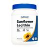 Nutricost Sunflower Lecithin, Natural Phosphatidylcholine, Vegan. Support for Brain, Liver & Nervous System Function.    454G     Exp: 05/2029