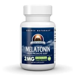 Source Naturals Timed Release Melatonin 2mg,  Drug Free Sleep aid For Occasional Sleeplessness, Restful Sleep in  Adults       120 Tablets                        Exp:  07/2029