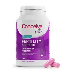 CONCEIVE PLUS Motility Support for Women With Vitamin D, E, Zinc, Antioxidants. Conception blend to Improve Fertility, Hormonal Balance,   60 Capsules.   Exp: 11/2028