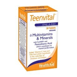 Health aid Teenvital Multivitamin For Teenagers. Nutrition Support For Puberty, Growth & Development.    Exp: 05/2029