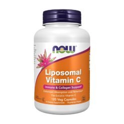 Now Foods High Potency Liposomal Vitamin C, 1000mg. For Antioxidant, Immunity & Collagen Support,  120 Capsules        Exp: 09/2029