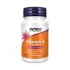Now Foods Vitamin A 120,000 IU (3000mcg). For Eye Health, Immune Support, Essential Nutrition, 100 Softgels                   Exp: 03/2028