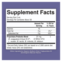 Alternative view of Mary Ruth's Organic liquid Probiotics for Kids, 2 Billion CFU. Daily Gut & Immune Support For Growing Children.     60mls                                                             Exp: