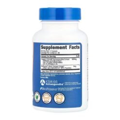 Alternative view of Nutricost Ashwagandha With Organic KSM-66, 600 mg. Herbal Blend To Support Stress Relief, Mood & Energy Levels, 30 Capsules              Exp: