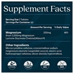 Alternative view of Doctor's Best High Absorption Magnesium Glycinate Lysinate, 105MG. For Blood Pressure Control, Improved Sleep, Bone Health,                 120 Tablets                              Exp: 04/2028