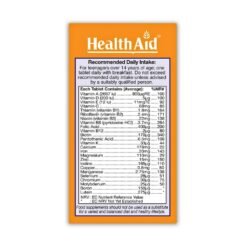 Alternative view of Health aid Teenvital Multivitamin For Teenagers. Nutrition Support For Puberty, Growth & Development.    Exp: 05/2029