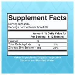 Alternative view of MaryRuth's Organic Infants Ionic Zinc Liquid Drops. For Immune Support, Growth & Development, Healthy Skin & Wound Healing,   60mls  Exp: