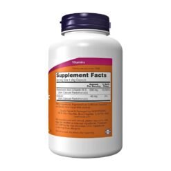 Alternative view of NOW Foods Pantothenic Acid (Vitamin B-5) 500 mg, B-Complex Vitamin. For Energy, Antiinflammatory, Skin & Hair Health             250 Capsules                                                Exp: 03/2030