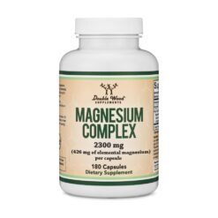 Double Wood 8-in-1 Magnesium Complex,  2,300 mg,  Promotes Normal Muscle & Nerve Function, Heart Health, Energy,    240 Count, |4 Months Supply|  Exp: 03/2028