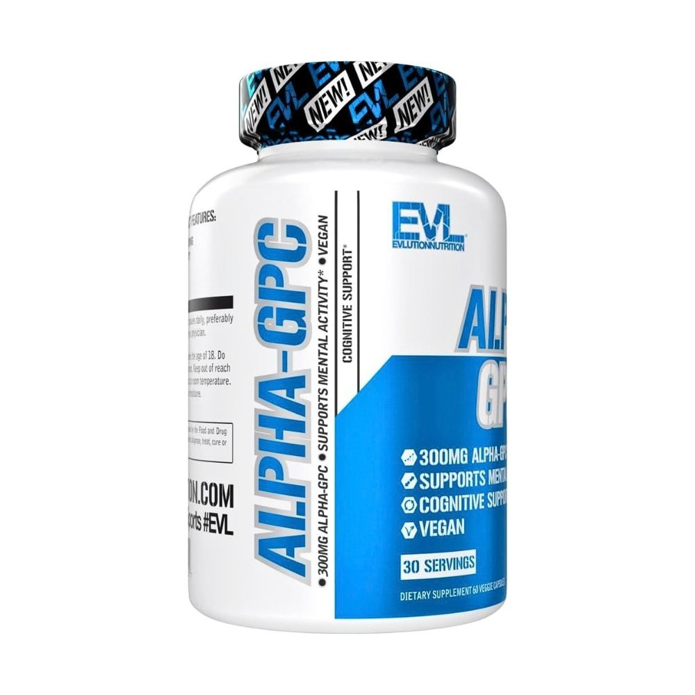 EVL Alpha GPC 600mg Nootropic Brain Supplement. Supports Cognitive Function, Focus & Mental Performance , 60 Capsules Exp: 05/2028 - Image 4